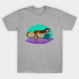 Platypus reading a book T-Shirt